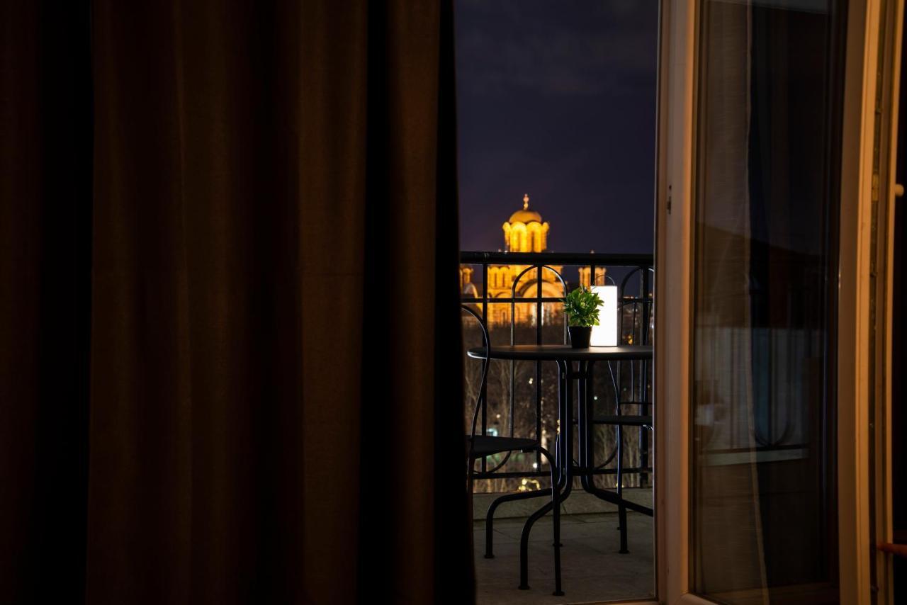 Rooftop Terrace Appartamento Belgrado Esterno foto