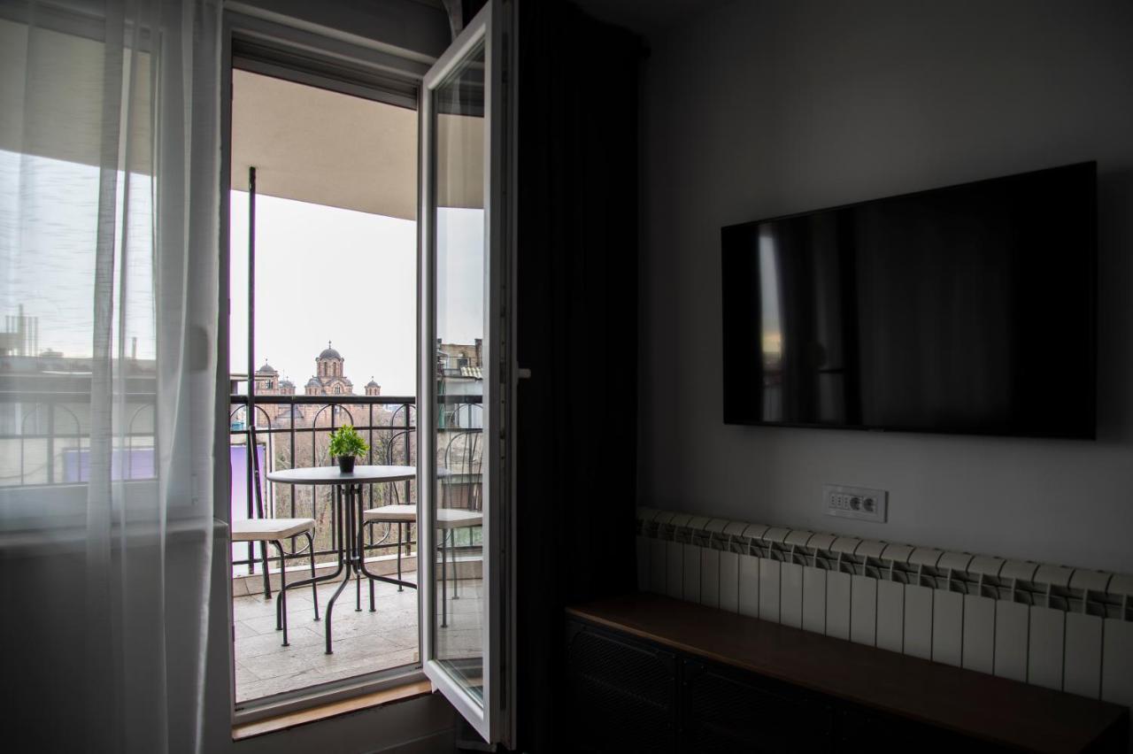 Rooftop Terrace Appartamento Belgrado Esterno foto