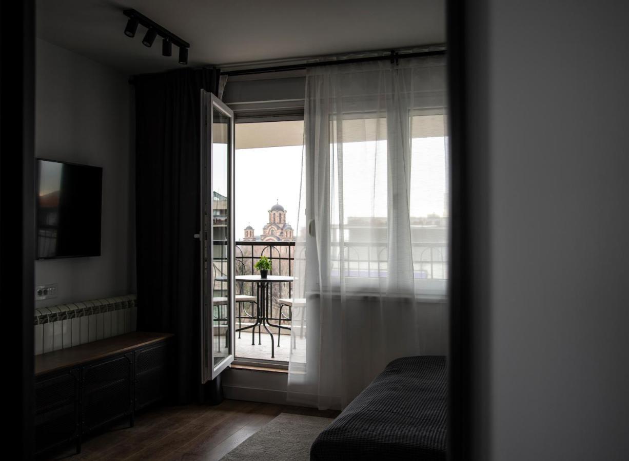 Rooftop Terrace Appartamento Belgrado Esterno foto