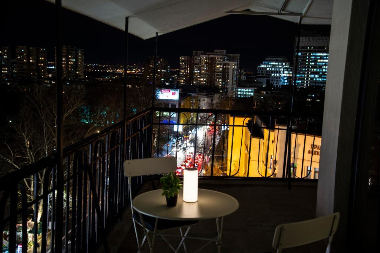 Rooftop Terrace Appartamento Belgrado Esterno foto