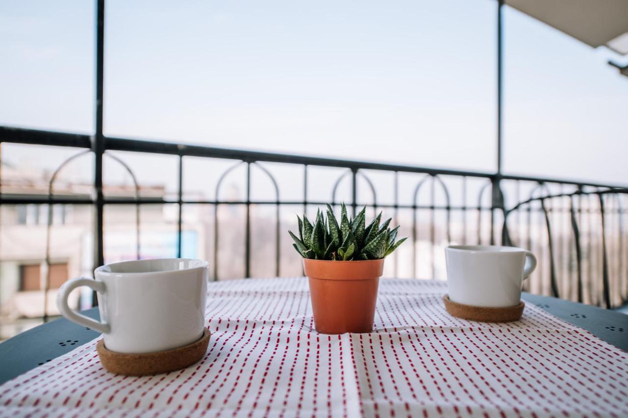 Rooftop Terrace Appartamento Belgrado Esterno foto